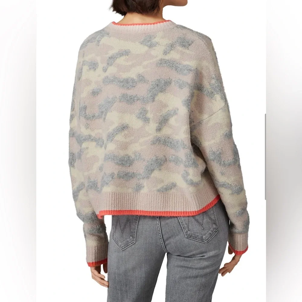 Anthropologie Central Park West Bush Camo Crewneck Sweater - Size XS